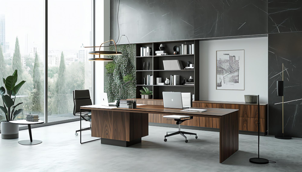 Meble gabinetowe realizacja