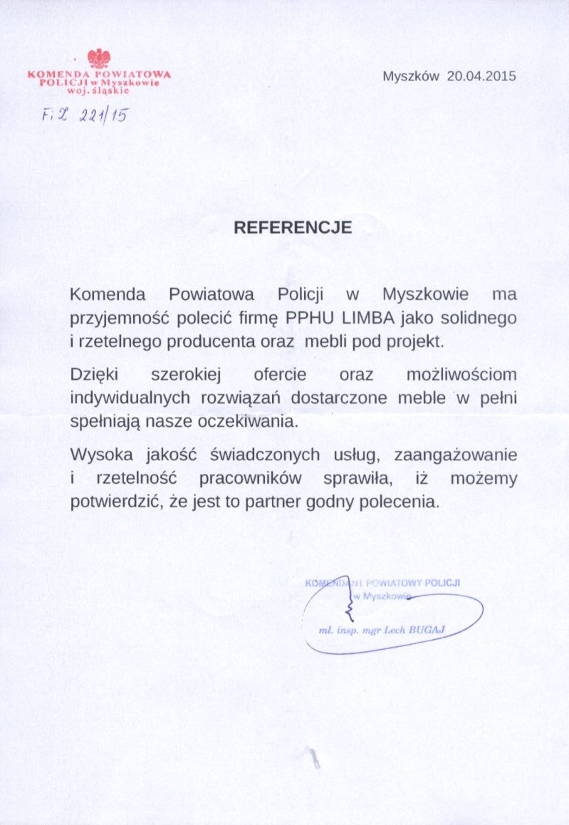 Komenda Powiatowa Policji w Myszkowie